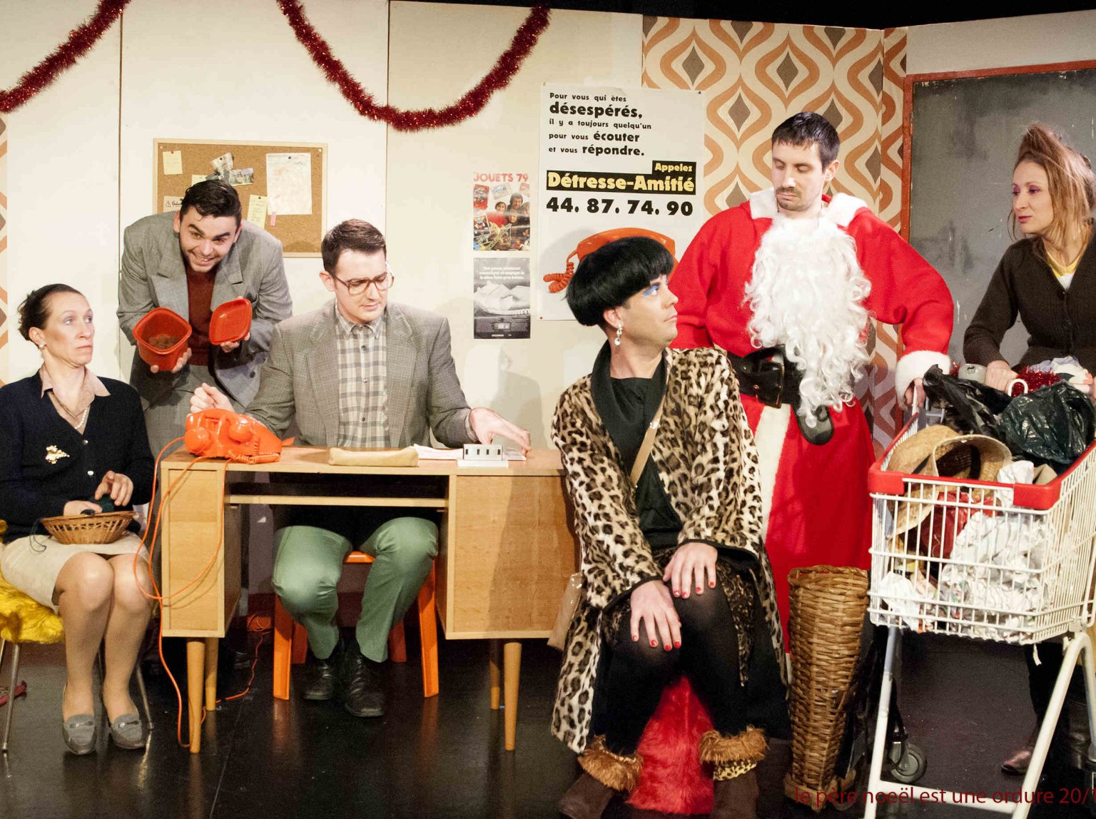 Zezette Le Pere Noel Est Une Ordure Enceinte Jusqu'au Spectacles tout public - OTT Event