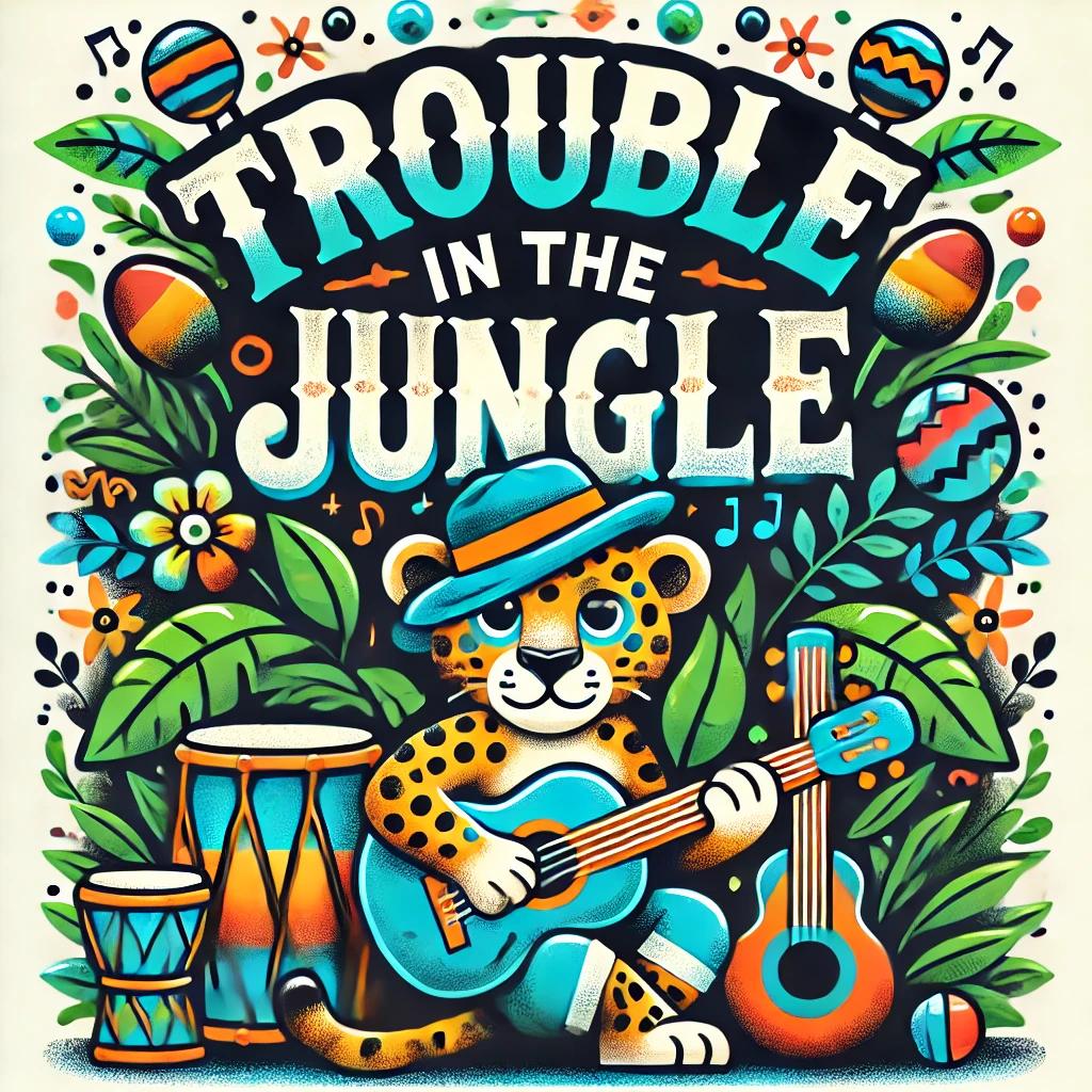 Logo Trouble in the Jungle